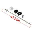 Ball Screw CNC Parts SFU1605 RM1605 16mm 1200mm with Metal Deflector Ball Screw nut BK/BF12 End Supports Ball NUT HOUSINGS 1pcs Coupler with end Machining,Length Approx 47.24inch/1200mm