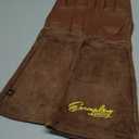 Leather Gardening Gloves, Size M