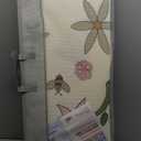 79x71 Foldable Baby Play Mat for Floor, Extra Large Reversible Foam Play Mat for Babies 6-12 Months, Waterproof Portable Foam PlayMat for Tummy Time for Toddler - Flower and Bees