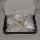 Asidrama 10 Pack Brushed Satin Nickel Kitchen Cabinet Knobs Cabinet Hardware Zinc Knobs for Dresser Drawers (Single Hole)