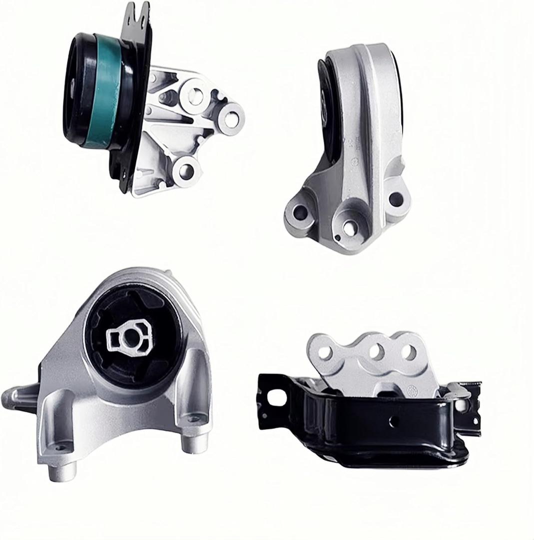 Yllhaoyuan Set of 4 Complete Engine & Transmission Mount Set for Equinox/Terrain 2010-2017 2.4L Captiva Sport 2012-2015- Replaces A5633, A5659, A5562, A5618 - Fixes Shaking & Vibration