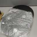 Apicizon Round Side Table Set of 2, Black Nightstand Coffee End Table for Living Room, Bedroom, Small Spaces, Morden Side Table Home Decor Bedside with Wood Legs, 16.5 x 20.5 Inches