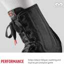 McDavid Lightweight Ankle Brace (Size: Small, Black)