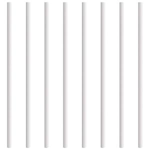 Myard 26 Inches Classic Hollow Round Iron Deck Balusters Furniture for Deck Railing Porch Staircase Banister Balustrade (25pk, White)
