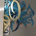 Jetec 30 Pieces Christmas Stocking Tags Stocking Letter Signs Gift Tags Acrylic Letter Ornament Acrylic Paw Ornament Christmas Stocking Letter Tags for for Christmas Stocks Decor (Gold)