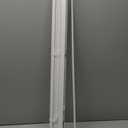 LazBlinds No Tools No Drill 1" Vinyl Mini Blinds, Cordless Blinds for Windows, Light Filtering Horizontal Window Blinds & Shades, 36" W x 48" H, White