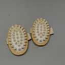2 Pack Natural Wooden Anti Cellulite Massager Wood Hand-Held Massager Body Brush Muscle Relax Sauna Spa Head Massage Brush