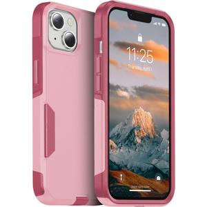 jaroco for iPhone 14 Case [Heavy Duty Protection][Military Grade Drop Protection][Shockproof] with Non-Slip Removable Phone Case 6.1''-Pink