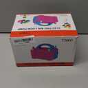 Balloon Pump Electric Party Decorations - Electric Balloon Pump for Balloon Arch Kit, Portable Dual Nozzle Balloon Inflator (Rose Red)