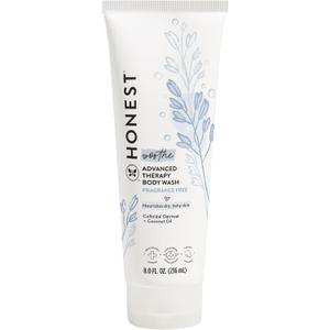 The Honest Company Eczema Soothing Therapy Cleansing Body Wash, Naturally Derived Gentle for Baby, Prebiotics Colloidal, Oatmeal, 8 oz