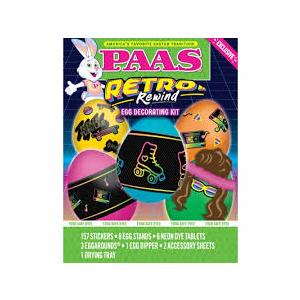 Paas Retro Rewind Egg Decorating Kit