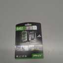 PNY 64GB Elite-X Class 10 U3 V30 microSDXC Flash Memory Card, 3 Count (Pack of 1) - 100MB/s, Class 10, U3, V30, A1, 4K UHD, Full HD, UHS-I, Micro SD