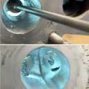 5Pcs Long Carbide Burr Set 1/4" Shank Total L 6.2" Die Grinder Bits Rotary Rasp Attachment Cut Port Grind Metal Cast Iron Steel Aluminum Cylinder Head Engine Intake Exhaust Manifold Tight Area