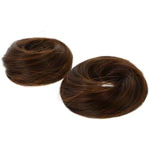 ERINGOGO 2pcs Hair Bun Maker Scrunchies Natural Hairpiece Extensions for Chic Updos Lightweight Stylish Bun Hair Accessories for Women and Girls