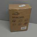 CAROMOP Neoprene Car Seat Cover 2 Front Seats, Waterproof Seat Covers for Cars, Universal Fit for Most Car Interior Covers-Sedan Truck SUV(Black)