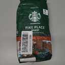 Starbucks Whole Bean Coffee, Medium Roast Coffee, Pike Place Roast, 100% Arabica, 1 bag (18 oz)
