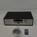 iLive Electronics Bluetooth Home Music System with CD Player, Built in Stereo Speakers, Includes Remote, Black (IHB340B)