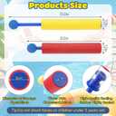 20 PCS Summer Water Toys Set for Kids Ages 3-12 Outdoor Water Gun andReusable Water Balloons Pool Beach Games Water Battle Fun for Boys Girls Backyard Party