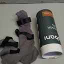 LOOBANI Outdoor Dog Socks Boots to Prevent Licking Paws, Dog Socks for Winter Hot Pavement, Dog Booties for Small Medium Large Senior Dogs, Dog Boots & Paw Protectors with Straps, L