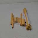 Elevon Wooden Coat Rack Stand, 8-Hook Freestanding Coat Tree with Adjustable Height, Modern Coat Rack for Hanging Jackets, Scarves, Backpacks in Living Room, Hallway, Apartment, Natural