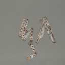 Juexica 3ft Self Adhesive Rhinestone Ribbons 2 Styles Rhinestone Diamond Roll Bling Ribbon Glitter Resin Diamond Belt for Home Clothing DIY Craft Wedding Baby Shower Event(Champagne,Stylish)