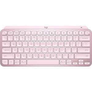 Logitech MX Keys Mini Minimalist Wireless Illuminated Keyboard, Compact, Bluetooth, Backlit, USB-C, Compatible with Apple macOS, iOS, Windows, Linux, Android, Metal Build - Rose