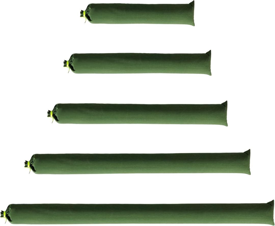 Upgraded Extra-Thick Reusable Flood Sandbags - Double-Stitched Canvas, Leak-Proof Closure | Multiple Sizes (3ft-10ft) for Water Barrier & Flood Protection (3ft (Upgraded) 4-Pack)