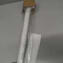 Ivilon Tension Curtain Rod - Spring Tension Rod for Windows or Shower, 54 to 90 Inch. Ivory