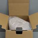 COOVA Faux Fur Throw Blanket for Couch, Cozy Soft and Fuzzy Plush Rabbit Fur Bubble Blanket for Sofa Bedroom Living Room, 60x80 Inches Tie Dye Brown