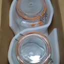 1 Gallon Fermentation Jars with Airlocks, Fermenting Kit for Sauerkraut, Kimchi, Kombucha and Pickles, 2 Pack