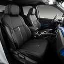 Custom Fit Seat Covers for 2025-2026 Toyota 4Runner (5-Seater), Waterproof Faux Leather Full Set, Full Coverage Protectors for SR5/TRD Off-Road/Sport/Limited/Trailhunter - Black