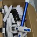 Whall Cordless Vacuum Cleaner, Upgraded Strong Suction Brushless Motor Cordless Stick Vacuum Cleaner,Lightweight Handheld Vacuum for Home Pet Hair Carpet Hard Floor,up to 55mins Runtime,White