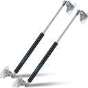 FILFom 20 Inch Gas Struts Shocks 55Lb/244N Gas Spring Prop with Mounting Brackets for RV Bed Door Boat Hatch TV Cabinet Tool Box Lid Window Basement Floor Trap Door, Only Fit 44-60 Lb Weights