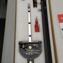 Table Saw Miter Gauge with Micro Adjustable Flip Stop and Extendable Fence and Quick Angle Stop for Table Saw Band Saw Router Table Fit 3/8 x 3/4" T Slot for Woodworking Crosscut, Miter Cut