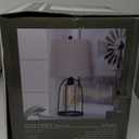 MALVERN Farmhouse Table Lamps with USB Ports and Night Light Modern Nightstand Lamp for Living Room Bedroom 30.5 in x 16 in