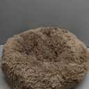 Donut Dog Bed - Premium Comfort for Anxiety Relief - Fluffy & Calming Design with Ultra-Plush Support | Cozy Round Dog Bed with Super Soft Circle Style (Camel, Small)