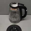 1500W Electric Kettle with Temperature Control - 6-Temp Presets for Tea/Coffee, Double Wall Cool-Touch, 4H Keep Warm, 1.7L Borosilicate Glass & BPA-Free, Fast Boil for Home/Office