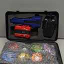 Gyro X Battling Blade Set, 12 Spinning Tops, 3 Launchers and 1 Grip with Storage Box, Kids Toys Birthday Gift Ideal for 6+ Years Old Boys