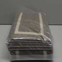 COSY HOMEER Soft Stair Treads Non-Slip Carpet Mat 28inX9in Indoor Stair Runners for Wooden Steps,Stair Rugs for Kids and Dogs, 100% Polyester TPE Backing 10pcs,Brown,Square