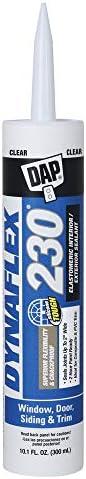 Dap Dynaflex 230 10.1 oz. Clear Premium Exterior/Interior Window, Door and Trim Sealant