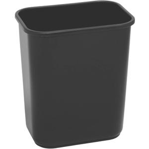 Highmark Wastebasket, 7 Gallons, 14 1/2in.H x 10 1/2in.W x 15 1/4in.D, Black, WB0189 Highmark Wastebasket, 7 Gallons, 14 1/2in.H x 10 1/2in.W x 15 1/4in.D, Black, WB0189