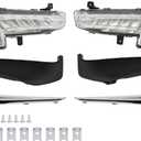DRL Fog Light Assembly Compatible with 2016 2017 2018 Malibu
