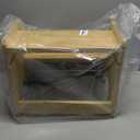 Toddler Step Stool, Wooden Height-Adjustable 2-Step Stool for Kids, Potty Training Stool with Handles for Bathroom Sink, Kitchen, Bedroom (Original Wooden Colour)