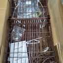 E4 Plus Heavy Duty Clothes Rack, Bronze Metal Closet Storage System