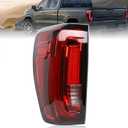 Lochnchn LED Tail Light Assembly Compatible with 2019-2024 GMC Sierra 1500/2500HD/3500HD,Left Driver Side Taillights Rear Lamp with Signature Brake Light Replace# 84565921 GM2800310