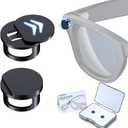 Led Light Cover for Meta Glasses Rayban, Light Blocking Stickers Compatible with Wayfarer, Skyler, Headliner(Gen 2&1) & Oakley Smart Glasses, Lightweight Privacy Flash Blockers- 2PCS Accessories