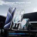 ESR for iPhone 15 Pro Max Case, Compatible with MagSafe, Military-Grade Protective Clear Case for iPhone 15 Pro Max,Built-in Stash Stand Phone Case, Scratch-Resistant Back Cover, Classic Series,Clear