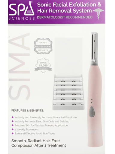 Spa Sciences Sonic Facial Exfoliation & Hair Removal System
1 each