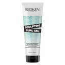 Redken Sculpting Curl Gel - 72-Hour Strong Hold, Crunch-Free & Flake-Free, Helps Tame Frizz