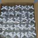 50 Pcs Bear Baby Shower Candle Favors for Guest Bear Party Favors Baby Shower Candles Bulk for Gifts Party Decorations (Light Brown,Brown,White)